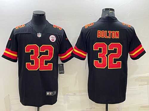 Kansas City Chiefs #32 Nick Bolton Black Vapor Untouchable Limited Stitched Jersey